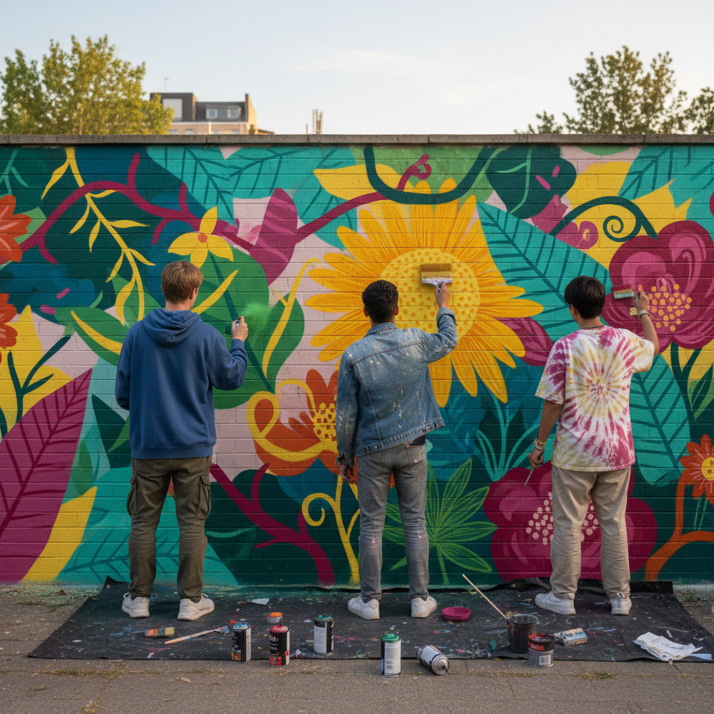 STAGE  :  Fresque, construire un projet participatif  - Week-end du 23 au 24 janvier 2027 - Médiation artistique - 2 jours à Arles