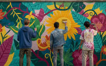 STAGE  :  Fresque, construire un projet participatif  - Week-end du 23 au 24 janvier 2027 - Médiation artistique - 2 jours à Arles